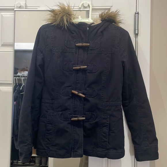 abercrombie & fitch Parka in navy blue - Picture 2 of 7